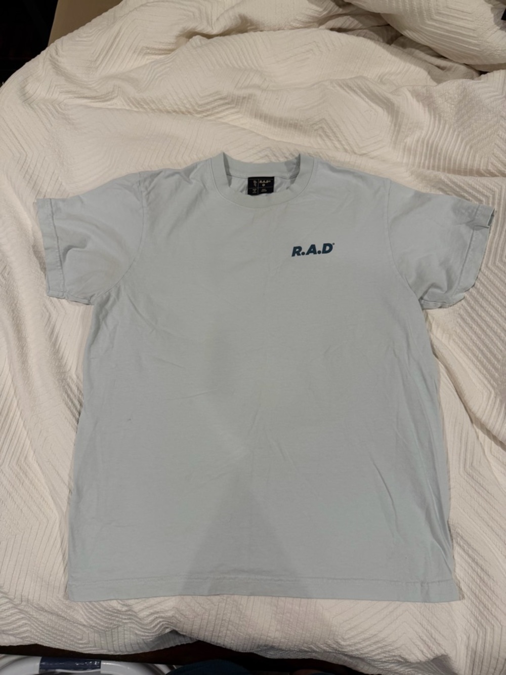 R.A.D Light Blue Crewneck T-Shirt, Size M